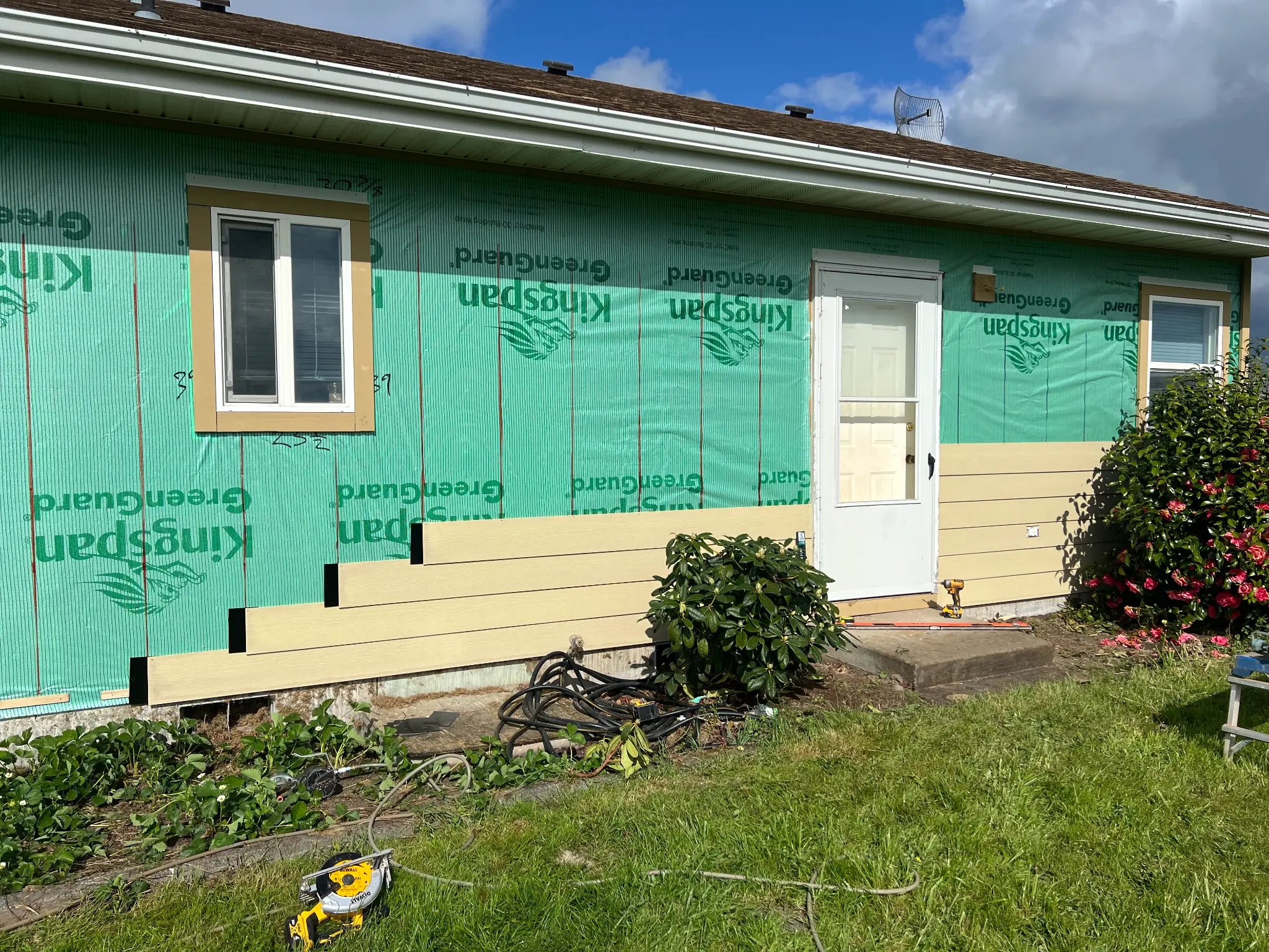 Siding Installation project example 2